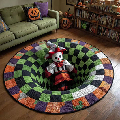 🔥Last Day 50% OFF🔥Spooky 3D Halloween Illusion Rug 🎃🕷️