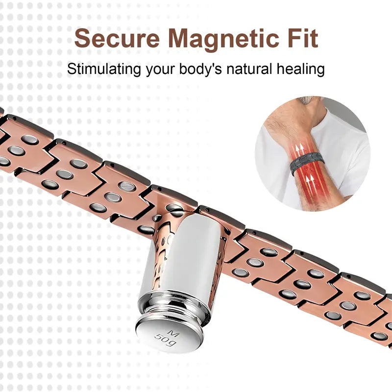 Copper Magnetic Bracelet – Relieve Fatigue And Promote Blood Circulation