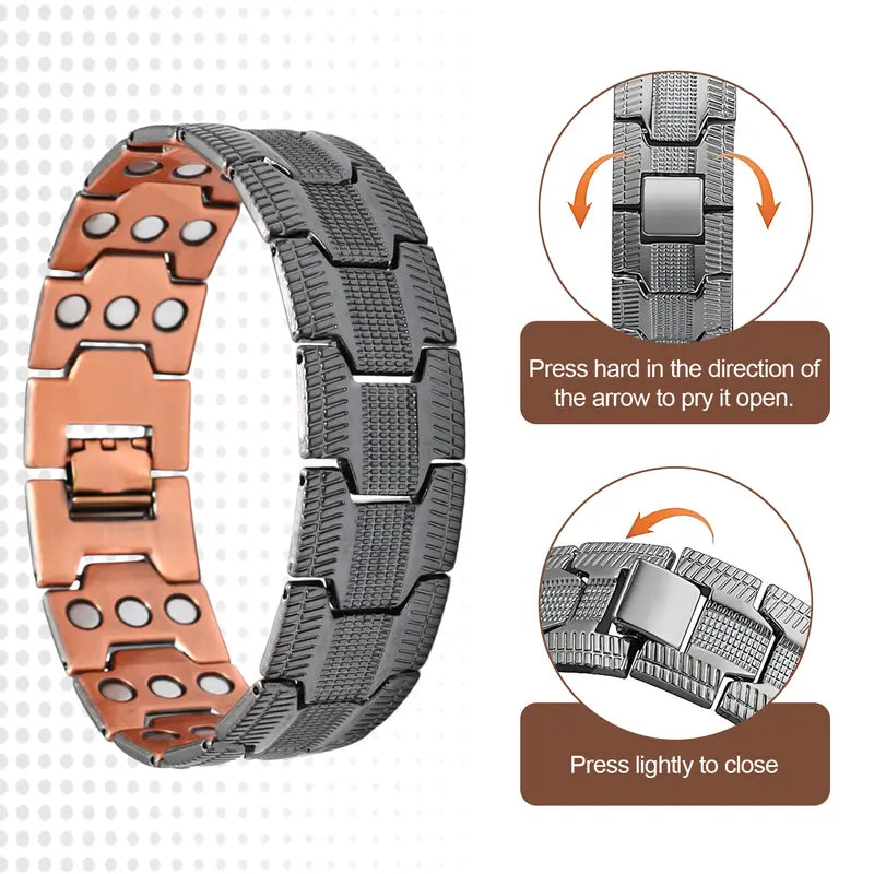 Copper Magnetic Bracelet – Relieve Fatigue And Promote Blood Circulation