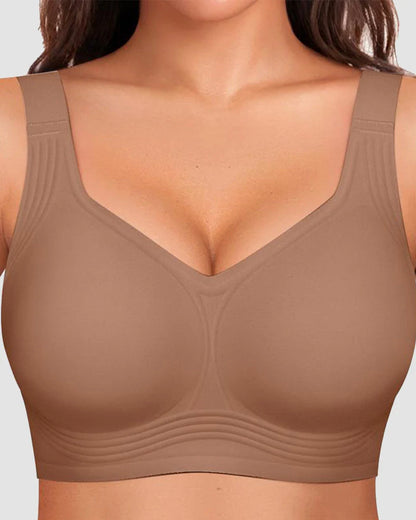 Comfortable Wireless Full Coverage Jelly Smoothing Bra