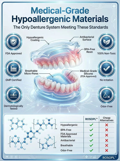 【Best-Selling in the US】Premium Medical Denture Set