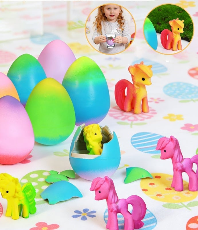 🦄 Magical Hatching Unicorn Eggs (6-Pack)