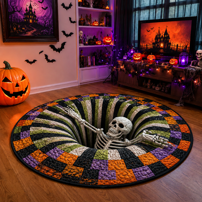🔥Last Day 50% OFF🔥Spooky 3D Halloween Illusion Rug 🎃🕷️