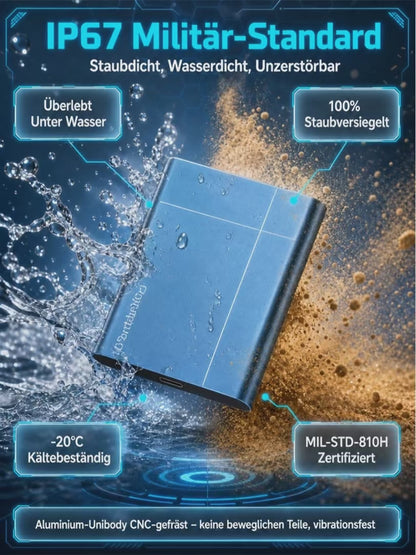 [Mobile and PC compatible] High-speed solid-state drive