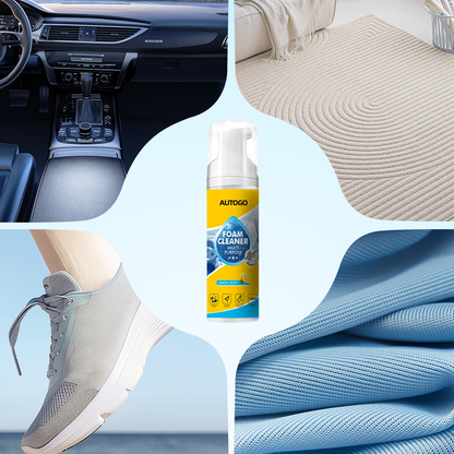 🚗 Car Interior Foam Cleaner ✅ No-Rinse Deep Clean & Multi-Surface Use | Fast Stain Removal ✨ -50% TODAY ONLY 🔥