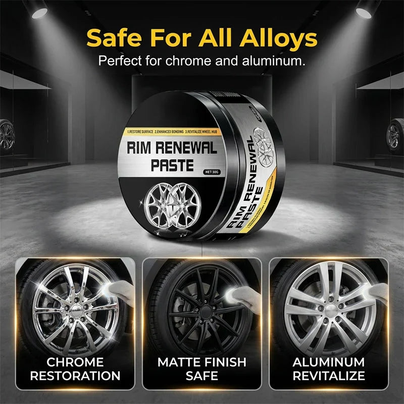 🥳2026 HOT SALE🥳💞50K+ SOLD!💨✨All-in-One Wheel Care & Restoration Paste