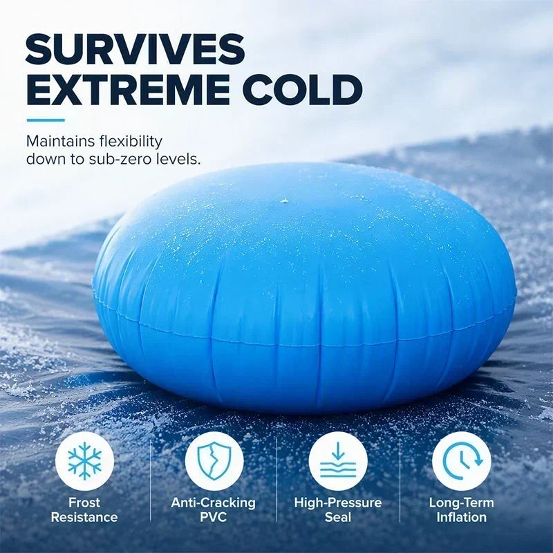 ❄️ LIMITED‑TIME 50% OFF! ✨ Round Inflatable Pool Winterizing Air Pillow – Ice Pressure Relief, Winter Pool Protector 🏊